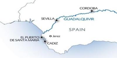 Guadalquivir வரைபடம்